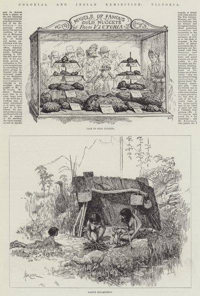 植民地とインドの展覧会、ビクトリア 作： Amedee Forestier